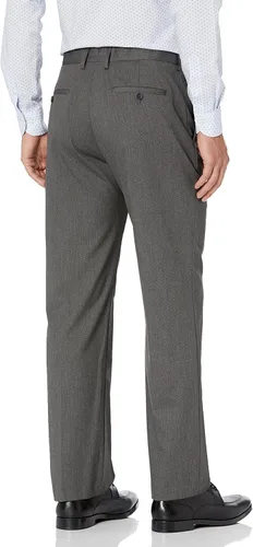 Vista 3 de JM Haggar Traje de ajuste clásico de tejido de diamante elástico en 4 direcciones para hombre
