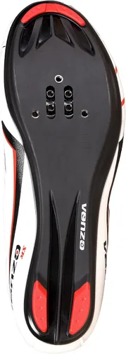 Vista 2 de Venzo Zapatos de ciclismo de carretera para hombre, 3 correas, compatibles con Look Delta y Shimano SPD-SL, perfectos para bicicletas de carreras