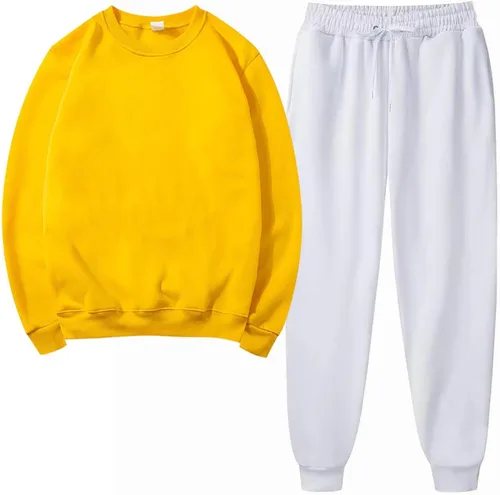 Vista 2 de Sweatshirt Set For Women, Casual Two Piece Athletic Suit Set Crewneck Sweatshirt And Tracksuit Fall Jogger Sweatsuit