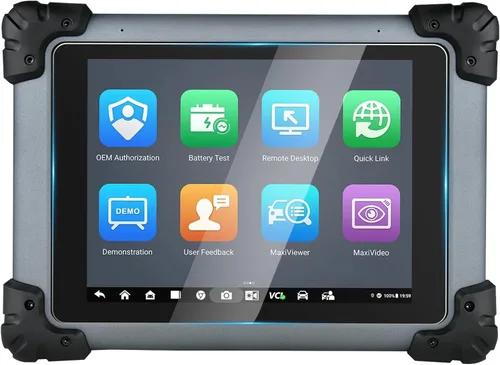 Vista 11 de YEE PIN Protector de pantalla compatible con Autel MS906 MAX Protector de pantalla de vidrio templado para Autel Elite/MS909C/MS909CEV 10.1 pulgadas