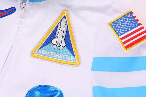 Vista 6 de Bordazor Disfraz de astronauta para niños, disfraz de astronauta para cumpleaños, Halloween