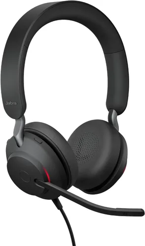 Vista 9 de Jabra Evolve2 40 SE (versión 2026) Auriculares mono con cancelación de ruido con cable - Cuenta con tecnología de llamada de 3 micrófonos y cable