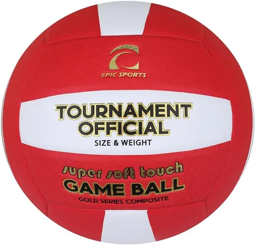 Vista 4 de Epic Gold Series Torneo Oficial Juego de Voleibol (24 colores disponibles)