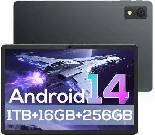 Vista 6 de DigiLand Tableta Android 14 2025 de 11 pulgadas para juegos MediaTek Helio G99 Octa-Core FHD 1920 * 1200 Pantalla Android Tablet 14GB RAM+128GB