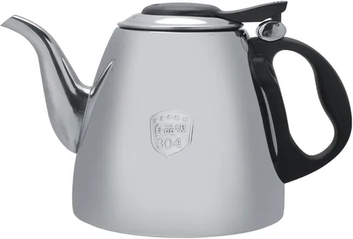 Vista 10 de Tetera de estufa de acero inoxidable de 1.2 l y 1.5 L, tetera para té, cafetera, hervidor de agua, mango resistente al calor (1.2L)