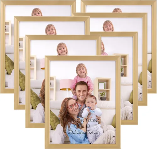 Vista 14 de Giftgarden - Juego de 7 marcos para fotos de 4 x 6 pulgadas, color negro, marcos para fotos de 4 x 6 pulgadas para pared o mesa