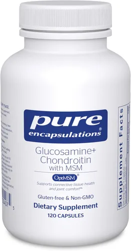Vista 10 de Pure Encapsulations Glucosamina condroitina con MSM - Apoya la salud de las articulaciones y la formación normal del cartílago* - Mantiene