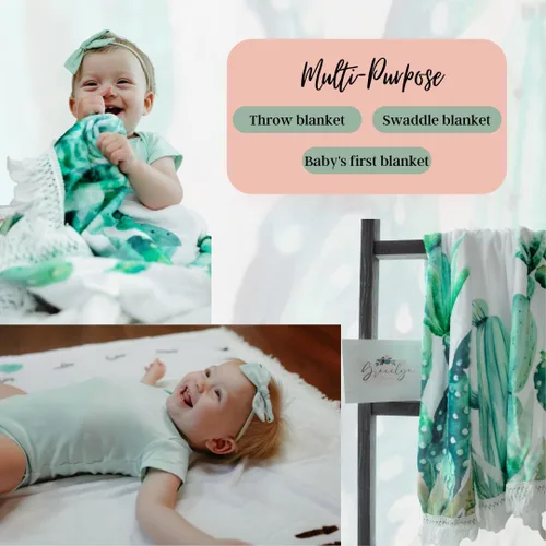 Vista 6 de Manta de hitos para bebé, manta de fotos mensual neutral de género, tabla de crecimiento, accesorios para fotos de recién nacidos a 12 meses, manta