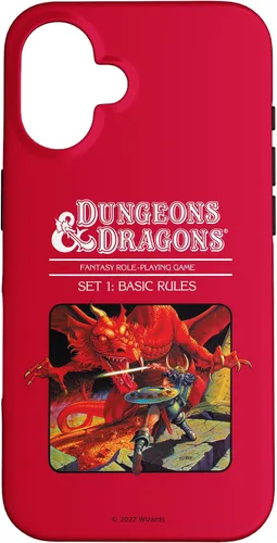 Vista 32 de Dungeons & Dragons Funda vintage con reglas básicas para iPhone 17