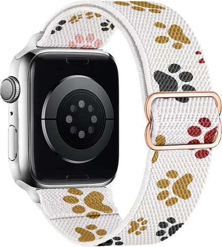 Vista 58 de Correas elásticas de nailon compatibles con Apple Watch de 1.496 pulgadas, 1.575 pulgadas, 1.614 pulgadas, 1.654 pulgadas, 1.732 pulgadas, 1.732