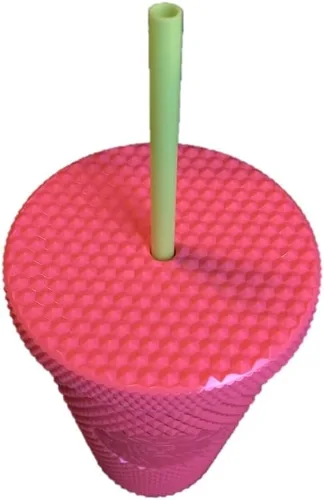 Vista 2 de Starbucks Vaso con tachuelas Dragonfruit Summer 2022 Grande 16 oz