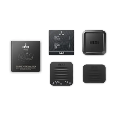 Vista 7 de WACACO Exagram Pro Báscula de Café con Temporizador, Báscula Inteligente de Espresso con Caja de Transporte, Báscula Digital Mini Recargable