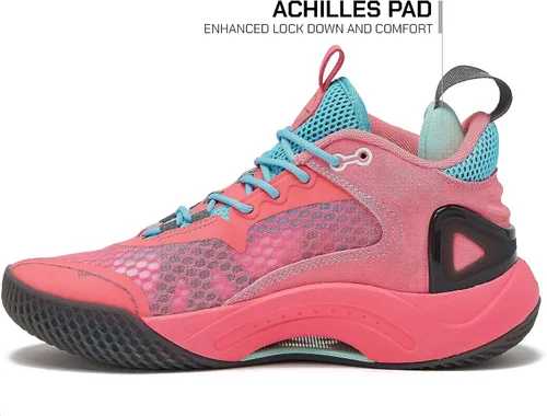Vista 3 de AND1 Scope Athletic - Tenis de baloncesto para hombre, ligeros, transpirables, para interiores o exteriores, para hombres y mujeres, para calle