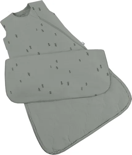 Vista 17 de GUNAMUNA Sacos de dormir para bebés y recién nacidos, cremallera de pañales fácil de cambiar, acogedor, 2.5 TOG