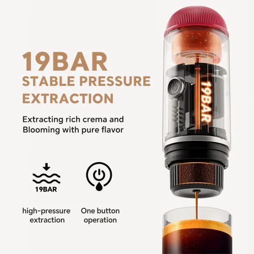 Vista 3 de Máquina de café espresso eléctrica portátil para cápsulas
