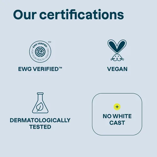 Vista 5 de ATTITUDE Protector solar mineral para pieles sensibles, verificado por EWG, amplio espectro UVA/UVB, dermatológicamente probado, fórmula a base