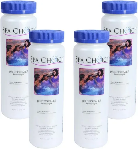 Vista 7 de SpaChoice Reductor de pH líquido prémium de 1 cuarto de galón para bañera de hidromasaje, fabricado en Estados Unidos