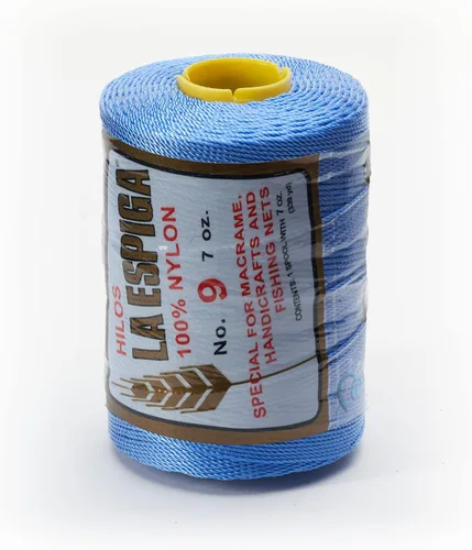 Vista 20 de N° 9 - 100% Cordón de Hilo de Nylon Omega para Tejer y Crochet - 01 Blanco