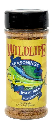 Vista 9 de Wildlife Seasonings Condimento de salmón de Alaska – Frotar mariscos con hierbas cítricas para pescado, salmón, atún y camarones – Frotar seco