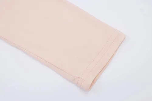 Vista 7 de OThread & Co. Camiseta de manga larga para mujer, cómoda camiseta básica elástica