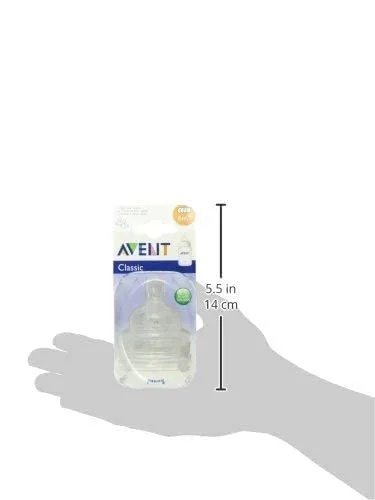 Vista 7 de Mamila clásica Philips AVENT sin BPA 2unidades Transparente