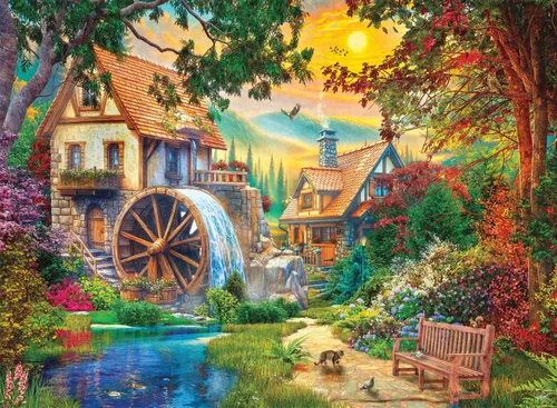 Vista 11 de Anatolian Puzzle - Amalfi, Rompecabezas de 4000 piezas, #5207