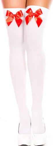 Vista 4 de TIPINOICE Conjunto de lencería transparente de uniforme de enfermera traviesa para Halloween, Blanco