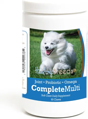 Vista 110 de Healthy Breeds Affenpinscher todo en uno multivitamínico suave masticable 60
