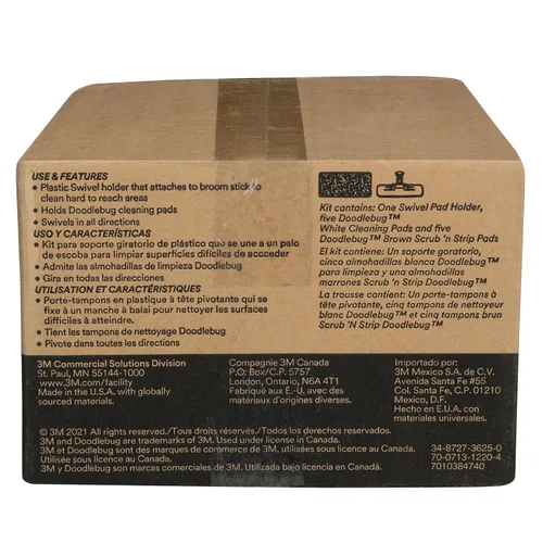 Vista 6 de 3 M Doodlebug Intro Kit 7, Sistema de cuidado de pisos
