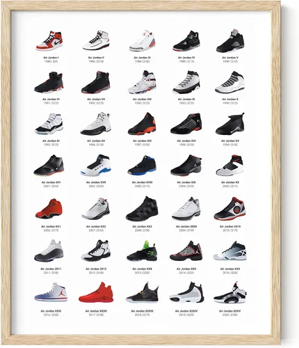 Vista 10 de Haus and Hues Póster de tenis para chicos, póster de tenis de Michael Jordan, arte de pared para niños, dormitorio, decoración de habitación, arte