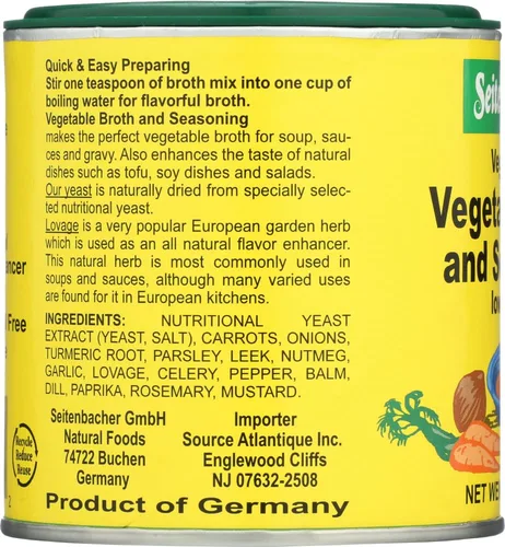 Vista 2 de Seitenbacher Caldo de verduras y condimento - 5 oz. lata (paquete de 3)