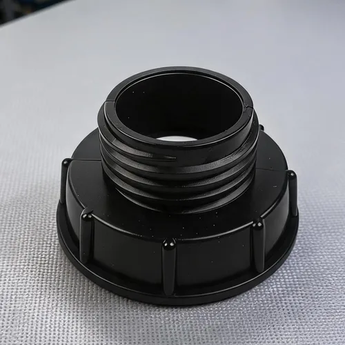 Vista 4 de Adaptador de tanque IBC de rosca de contrafuerte S80 hembra a S60 macho de 3 a 2 pulgadas, reductor de plástico de pared gruesa resistente a