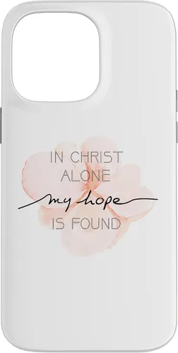 Vista 21 de in Christ Alone My Hope is Found Jesus Christian Phone Case for iPhone 17