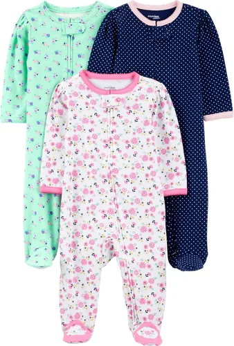 Vista 8 de Simple Joys by Carter’s - Paquete de 3 pijamas Sleep and Play