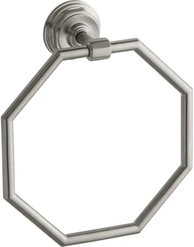 Vista 10 de KOHLER K-13112-CP Pinstripe - Toallero de baño, cromo pulido
