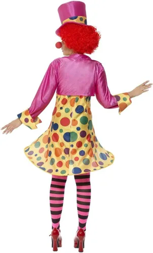 Vista 3 de Disfraz de payaso para mujer de Smiffy's, Multicolorido