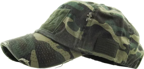 Vista 310 de KBETHOS Tactical Operator Collection USA Fishing Mesh Ballcap Flag Patch America Outdoors Trucker Baseball Cap