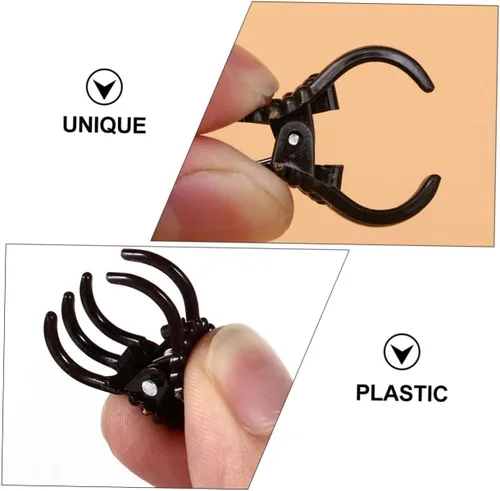 Vista 7 de 150 clips de orquídea de jardín, prácticos clips de soporte para plantas para asegurar tallos y enredaderas, protegen las orquídeas de daños por