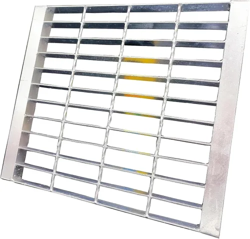 Vista 25 de Rejilla de Drenaje de Acero Galvanizado 9x9 pulgadas para Cuenca de Captura NDS, Rejilla de Drenaje para Calle de 8.9x8.9 Pulgadas de Clase B