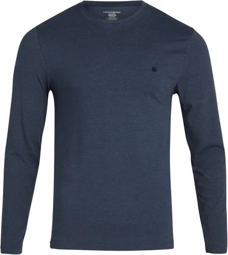 Vista 6 de Lucky Brand Camisa de manga larga para hombre, camiseta elástica cómoda (paquete de 2)