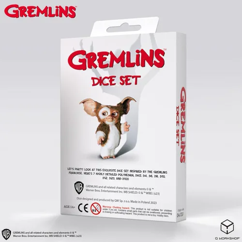 Vista 2 de Juego de dados Gremlins de Q-Workshop, dados