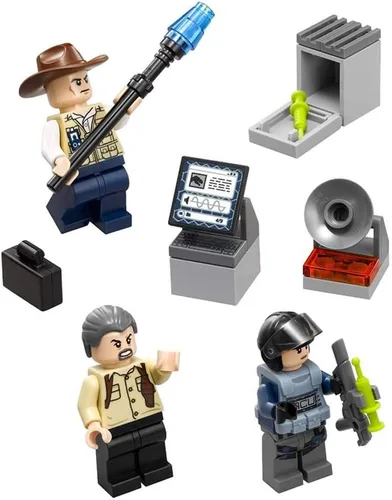Vista 8 de LEGO Jurassic World T. Rex Tracker 75918 juego para armar