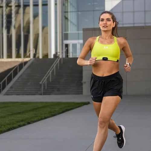 Vista 6 de Garmin HRM - Correa de pecho para monitor de frecuencia cardíaca, transmisión inalámbrica en tiempo real para ejercicio en interiores y exteriores