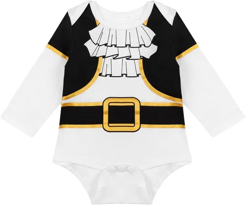 Vista 2 de Conjunto de pantalones de disfraz de pirata para bebés y niñas con sombrero