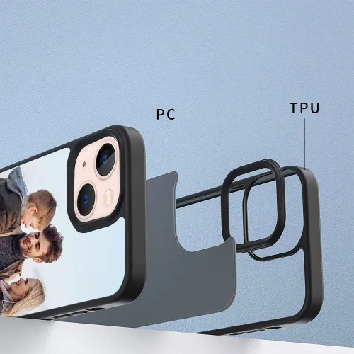 Vista 3 de Funda de teléfono personalizada para iPhone 14 13 Pro Max Plus, fundas de fotos personalizadas para diseñar tu propia imagen personalizada, cubierta