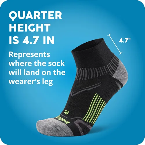 Vista 10 de Balega Women's Enduro Reflective V-tech Quarter