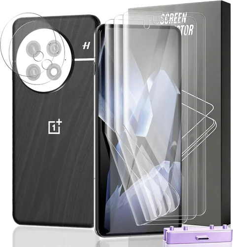 Vista 52 de Paquete de 3+2 protectores de pantalla de vidrio templado para teléfono (2a) / (2a) Plus con protector de lente de cámara, dureza 9H, película