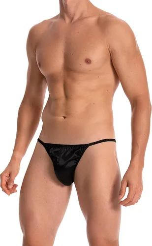 Vista 5 de Satini Ropa Interior de Satén para Hombre Estilo Tanga Bikini Calzoncillos