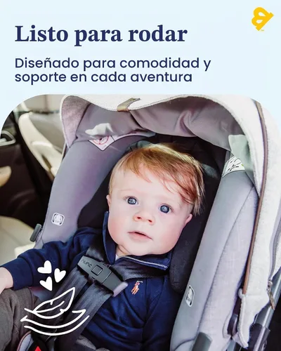 Vista 2 de Travel Bug GoldBug - Soporte de cabeza para asiento de coche 2 en 1, color negro