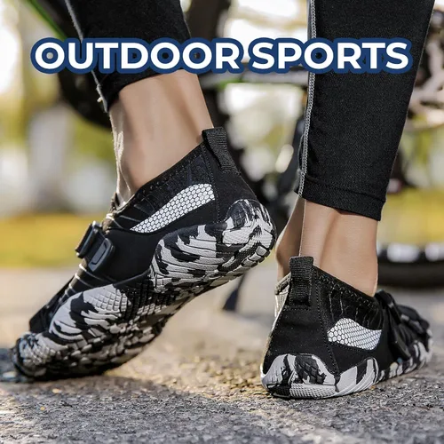 Vista 5 de Zapatos de agua para hombre, zapatos de agua para hombre, zapatos de playa de secado rápido, zapatos deportivos suaves con agujero de drenaje